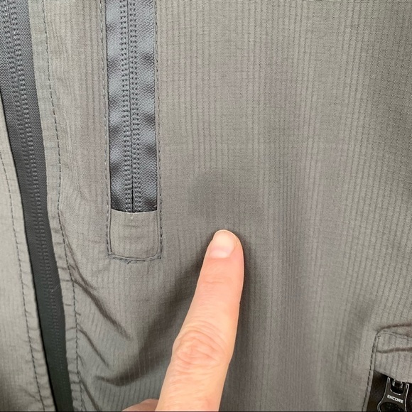 Encore Brand Lacrosse SAMURAI JACKET GREY/RED Size YL - Youth Large - Picture 10 of 15